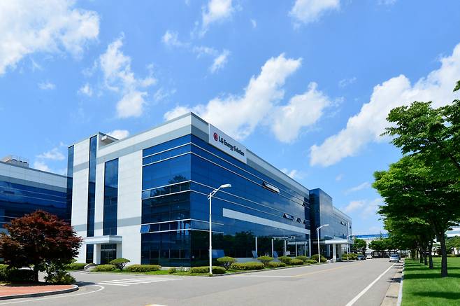 LG Energy Solution's Ochang plant in Cheongju, North Chungcheong Province (LG Energy Solution)