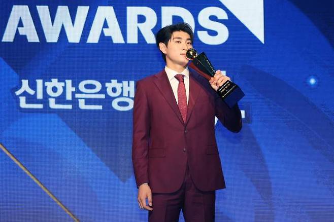 올 시즌 KBO리그 MVP에 수상된 이정후.&nbsp; &nbsp;연합뉴스