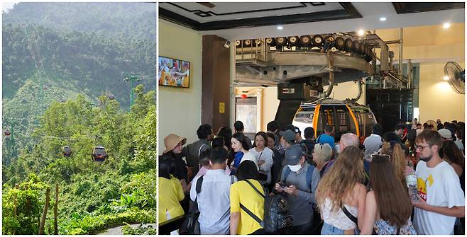 바나 힐 케이블카  / 사진 = 정윤지 여행+ 기자