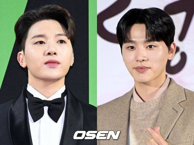 [사진=OSEN DB] 멜로망스 김민석(왼쪽)이 친동생인 배우 김우석(오른쪽)이 출연하는 드라마 '금혼령, 조선 혼인 금지령'의 OST를 부른다.