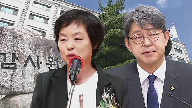 왼쪽부터 황수경·강신욱 전 통계청장