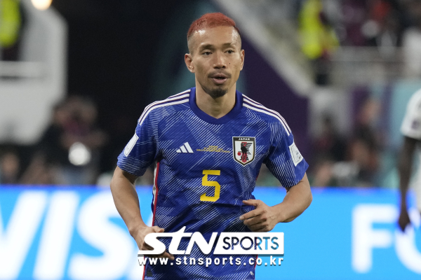 일본 대표팀 풀백 나가토모 유토. 사진｜뉴시스/AP