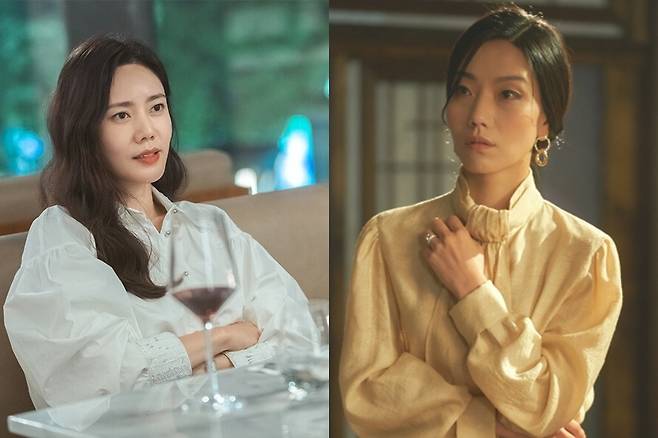 ▲ 추자현(왼쪽), 김신록. 출처 ㅣtvN, SLL