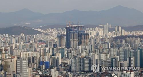 남산에서 바라본 서울 아파트 모습 [연합뉴스 자료사진]