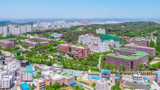 건양대학교 논산창의융합캠퍼스 전경. 사진=건양대학교 제공