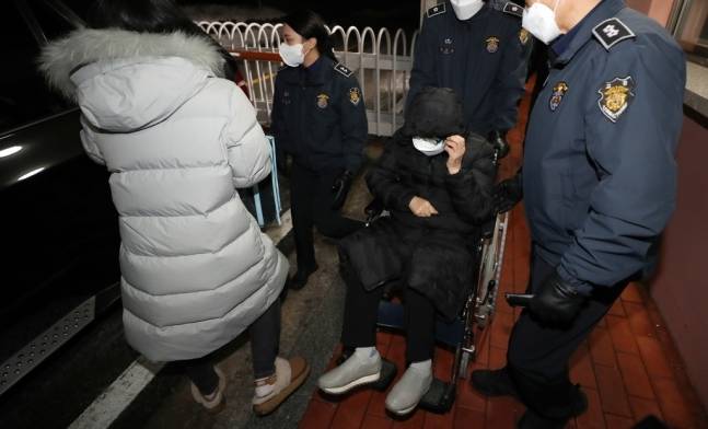 국정농단 최서원, 6년여 만에 형집행정지로 임시 석방.[사진 제공 = 연합뉴스]