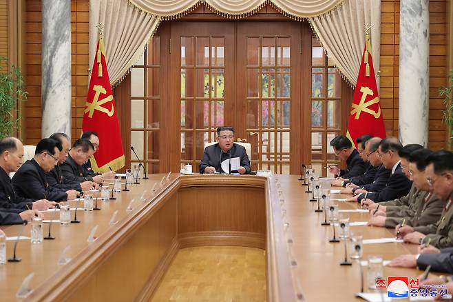 북한이 이달 하순 노동당 중앙위원회 전원회의를 개최한다.[조선중앙통신] [연합]