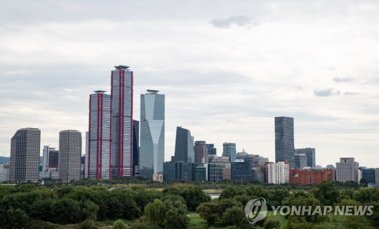 여의도 증권가 전경. 연합뉴스 제공.