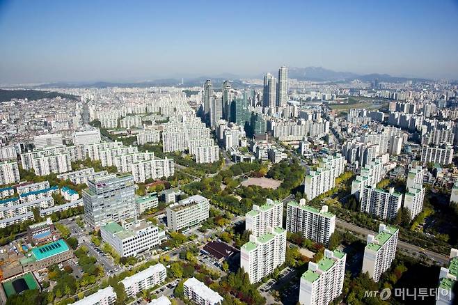 서울 양천구 목동신시가지아파트 전경. /사진제공=양천구