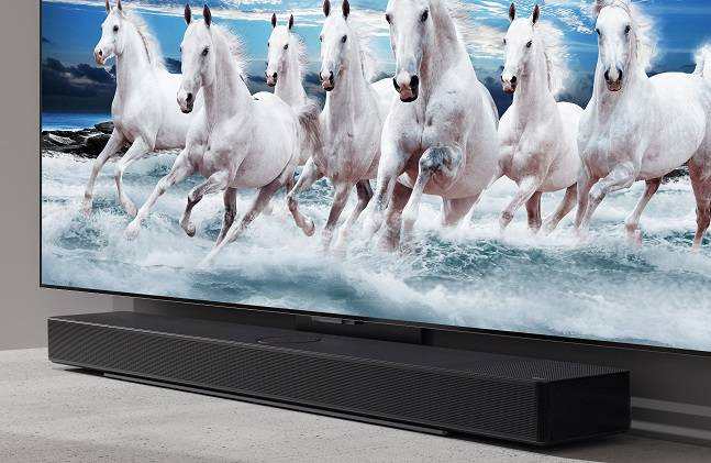LG전자 2023년 올레드 TV 맞춤형 사운드바./사진=LG전자 제공