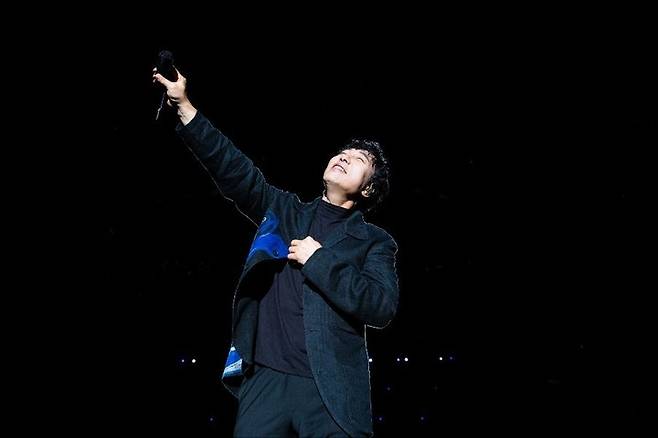 [서울=뉴시스] 이문세 콘서트. 2022.12.30. (사진 = 케이문에프엔디 제공) photo@newsis.com *재판매 및 DB 금지