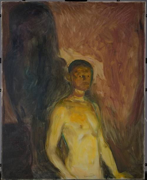 에드바르 뭉크, 지옥에서의 자화상