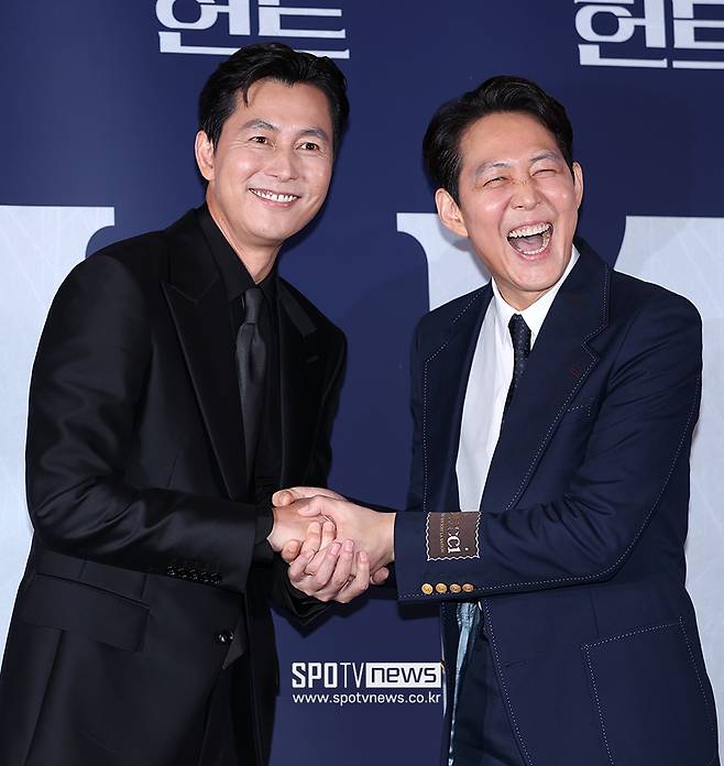 ▲ 정우성(왼쪽)과 이정재. ⓒ곽혜미 기자