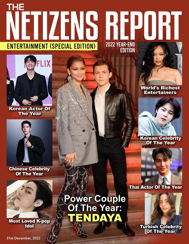 방탄소년단 지민, 2022 올해의 亞·韓 셀럽 1위..'더블 크라운'