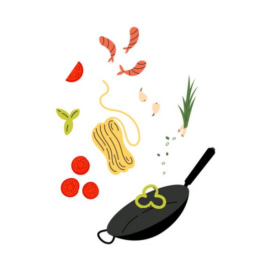 중국요리 웍 : 뜨겁게 달군 팬이나 웍에 고기, 야채, 달걀 등을 넣고 단시간에 조리한 볶음밥은 가정에서 가장 쉽게 만들 수 있는 요리이다. 게티이미지