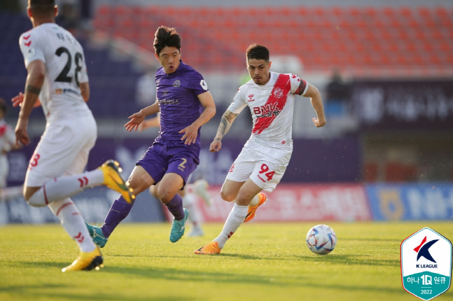 경남 시절 윌리안. 제공 | 한국프로축구연맹