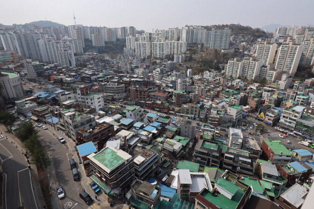 수도권 내 한 빌라 밀집 지역의 모습. 기사 내용과는 무관. 연합뉴스