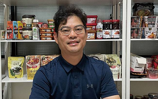 대만 타이베이에서 만난 이호열 코리아트레이딩 대표. 사진 이신혜 기자