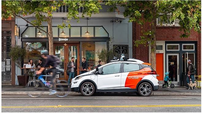미국의 자율주행 스타트업 크루즈는 2022년부터 샌프란시스코시에서 밤 10시부터 이튿날 새벽 5시30분까지 무인자율주행 택시 서비스를 제공하고 있는데, 2023년엔 365일 24시간으로 확대될 것으로 전망되고 있다. 크루즈 제공