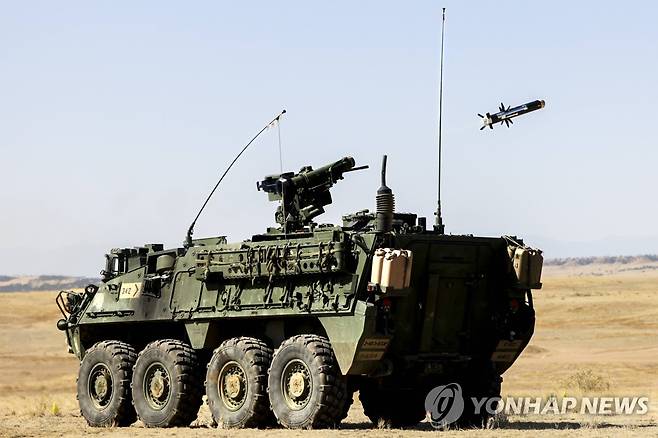 스트라이커 보병후송차량 [AFP 연합뉴스 자료사진. 재판매 및 DB 금지]