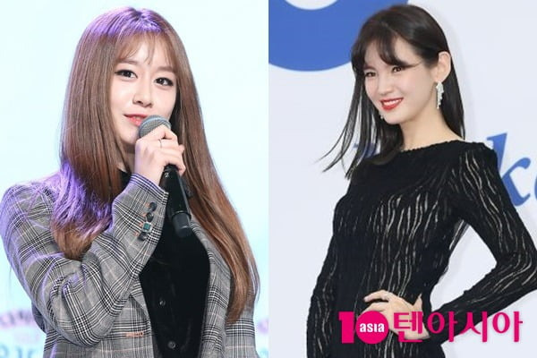 티아라 지연, 정가은 /사진=텐아시아 DB