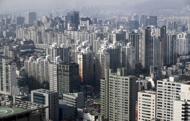 서울 강남 아파트 전경. 서울경제DB