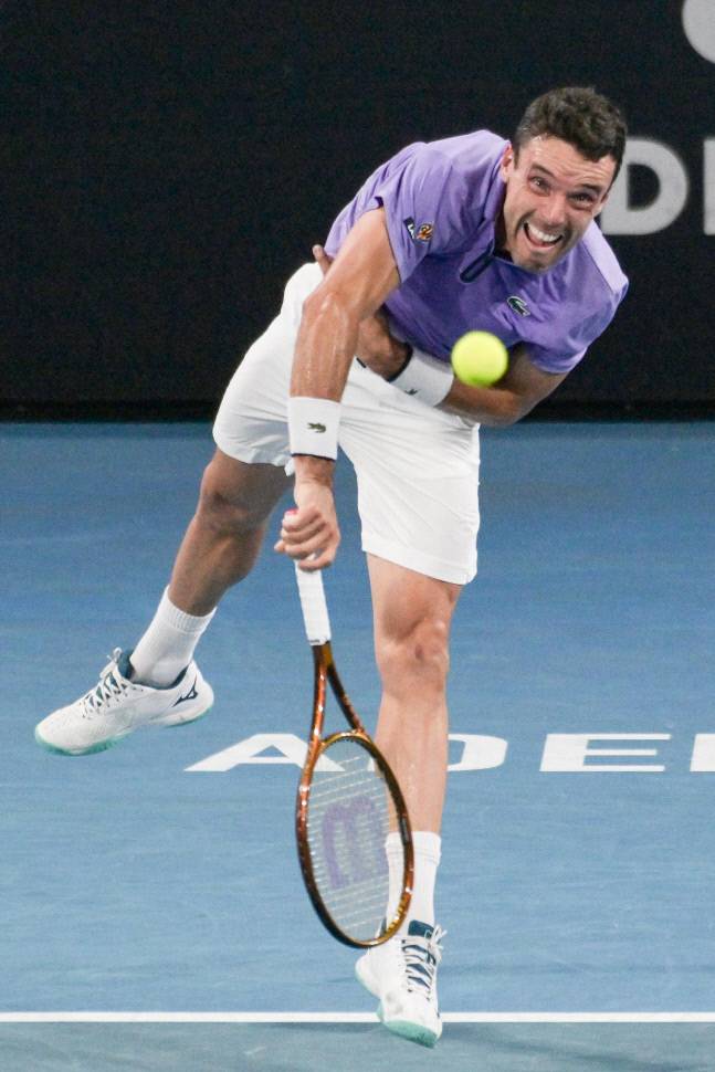 권순우의 결승 상대로 결정된 로베르토 바우티스타 아굿(스페인). 애들레이드|AFP 연합뉴스