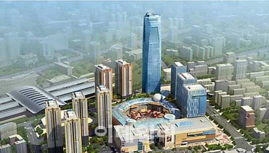 선양 롯데 복합타운 조감도(사진=롯데)