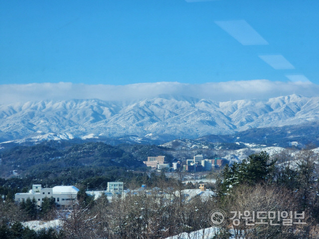 ▲ 지난 15일과 16일 이틀간 강릉을 비롯한 영동지역에 많은 눈이 내려 대관령이 한폭의 산수화처럼 눈꽃이 만발해 관광객들의 발길이 이어지고 있다.