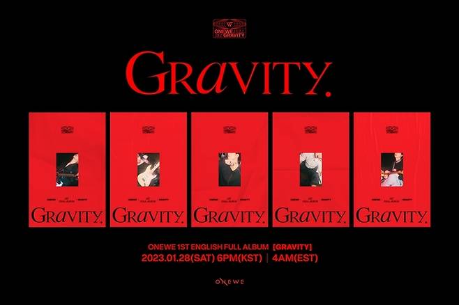 원위 ‘GRAVITY’ 스포일러 이미지. RBW