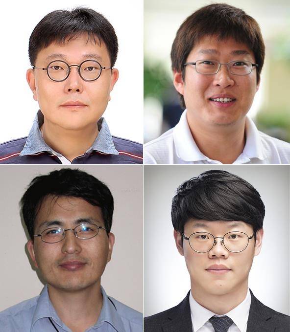 왼쪽 위부터 시계방향으로 장현구, 박지혁, 박강수, 김창금 기자. [한국체육기자연맹 제공. 재판매 및 DB 금지]