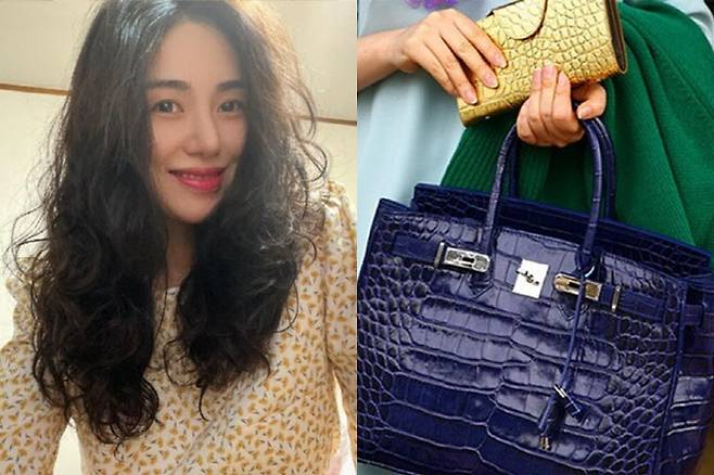 권민아(왼쪽)와 권민아가 사기 피해를 주장하며 올린 사진(오른쪽). (사진=권민아 인스타그램)