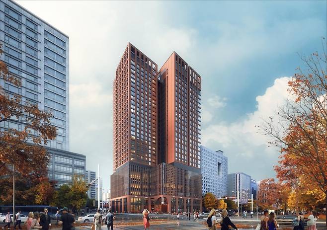 마포로 1구역 제34지구 도시정비형 재개발 사업 투시도 /사진=서울시