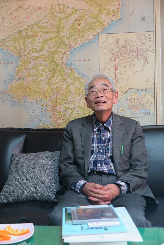 2023년 1월 15일 별세한 오무라 마스오 와세다대 명예교수. 생전 민족시인 윤동주를 깊이 연구했으며 그의 묘를 발견한 것으로도 유명하다. 소명출판 제공