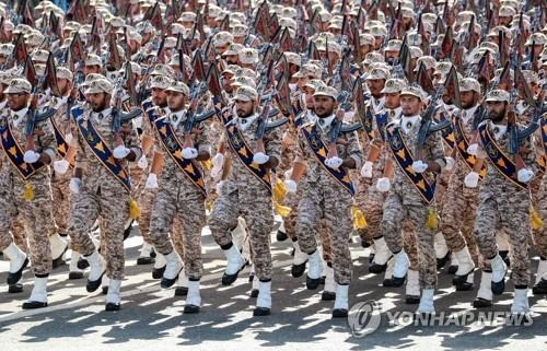 이란혁명수비대(IRGC) [AFP=연합뉴스 자료사진]