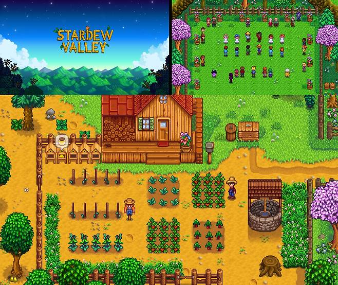 개발자 에릭 바론(닉네임 ConcernedApe)이 만든 '스타듀밸리(Stardew Valley)'.