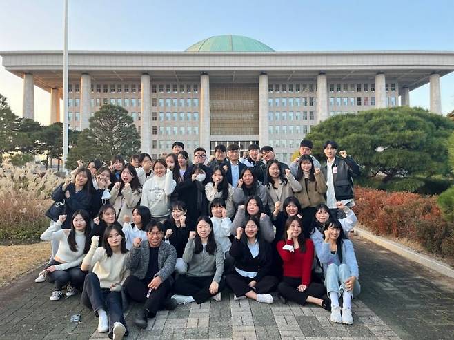 한국외국어대학교 지역특화 청년무역전문가 양성사업단(GTEP사업단) 16기.[사진제공=한국외국어대학교]