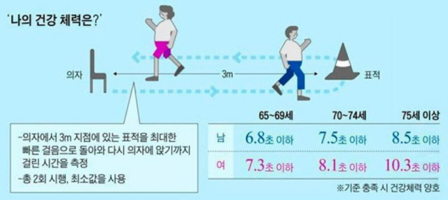 건강 체력 측정법./사진=헬스조선 DB