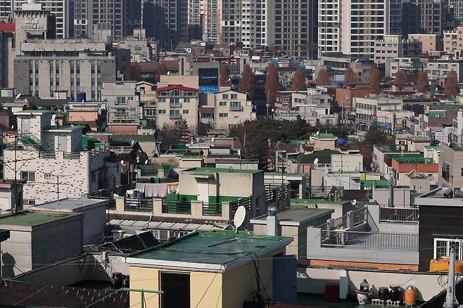 전세수요 위축에 … 서울 빌라 전세가율 80% 아래로