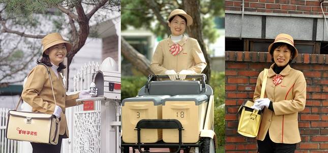 90년대 후반에서 2000년대 후반 야쿠르트 아줌마의 모습 / 사진=hy