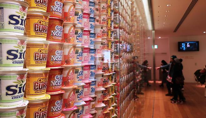 일본 요코하마에 있는 닛신의 컵라면 박물관. /트위터 캡처