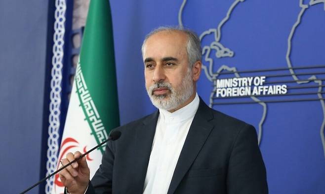 나세르 칸아니 이란 외무부 대변인. 이란 외무부