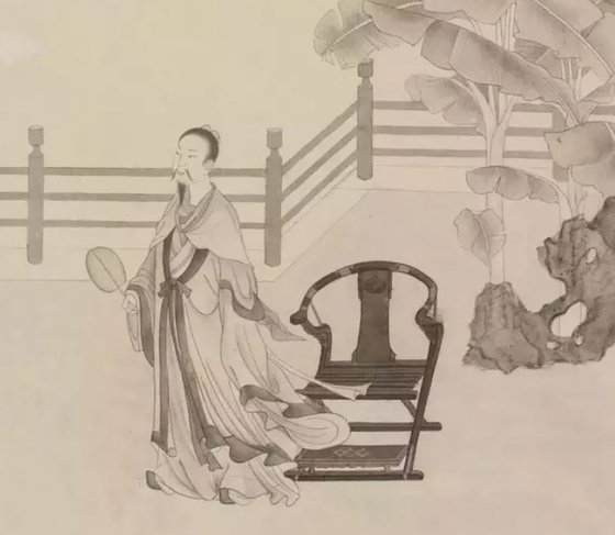 접이식 의자 ‘교의’는 중국 전통 가구 중 하나로 송나라 그림에도 등장한다. [사진 바이두]