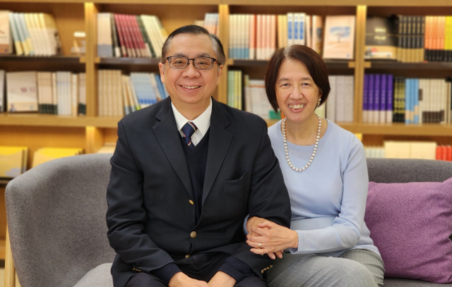패트릭 펑(왼쪽) 국제OMF 총재와 아내 제니 펑 선교사.