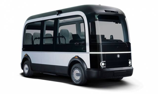 포티투닷의 전기 자율주행 셔틀버스