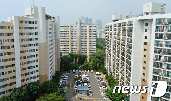 서울 강남구 대치2단지 아파트.(뉴스1 자료사진)ⓒ News1 구윤성 기자