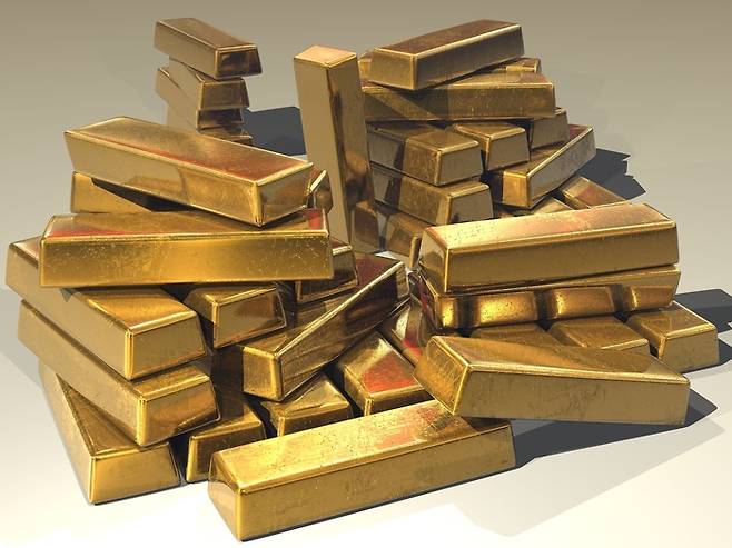 국제 금값이 상승세를 이어가고 있다. [사진 제공 = 픽사베이]