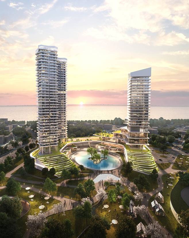 올림픽특구 라군타운 조감도 [강릉시 제공. 재판매 및 DB 금지]