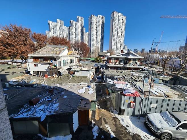 서울 서초구 잠원동 나루마을 전경. 사진=김동규 기자