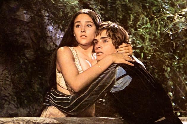 영화 '로미오와 줄리엣'의 한 장면. 한국일보 자료사진